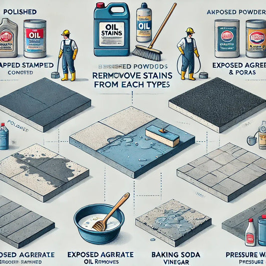 How to Remove Oil Stains from Concrete – Best Methods for Every Type of Concrete - CHEMIKAL STATES