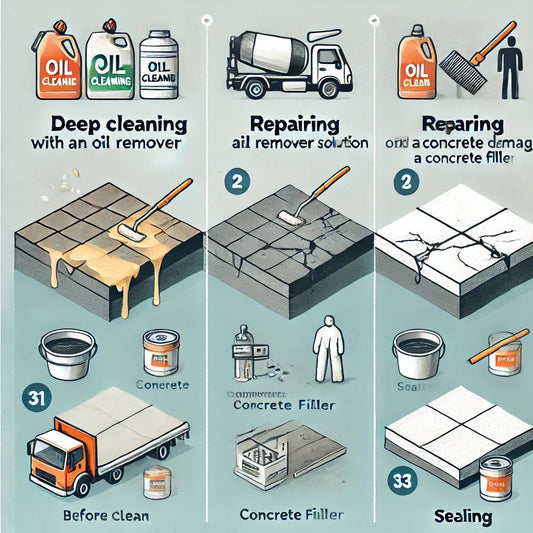 How to Restore Old and Stained Concrete Surfaces? - CHEMIKAL STATES