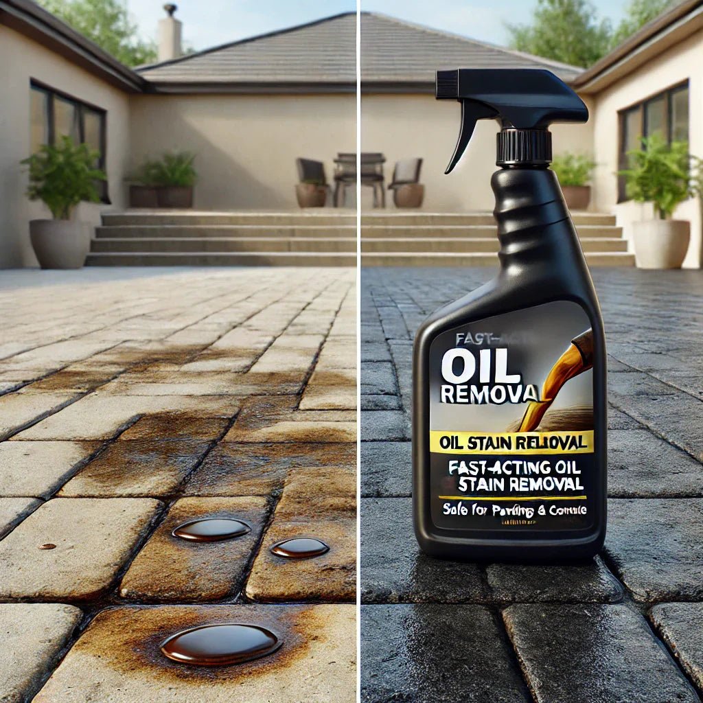 Oil Remover – The Best Solution for Removing Oil Stains from Paving Stones and More - CHEMIKAL STATES