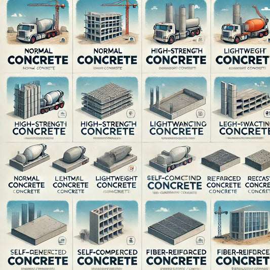 Types of Concrete and Their Manufacturing Processes - CHEMIKAL STATES